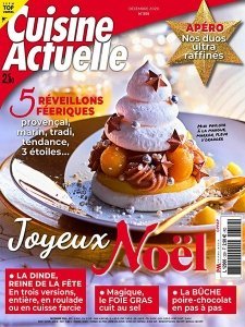 [法国版]Cuisine Actuelle – Décembre 2020 (No. 359)美食烘培电子杂志PDF下载