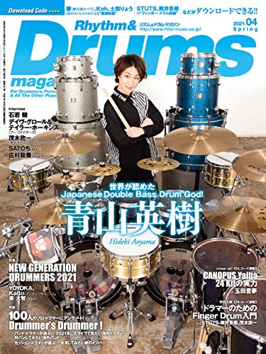 [日本版]リズム＆ドラム・マガジンRhythm Drums音乐杂志 2021年4月号电子杂志PDF下载