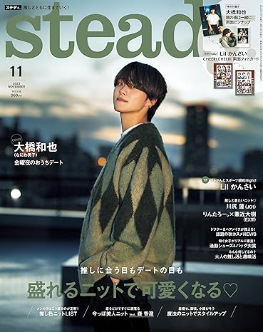 [日本版]steady时尚服饰穿搭　2023年11月号 电子杂志PDF下载