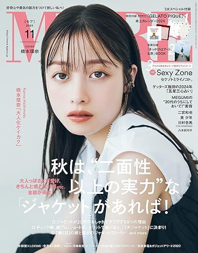 [日本版]MORE时尚服饰穿搭少女甜美风  2023年11月号 电子杂志PDF下载
