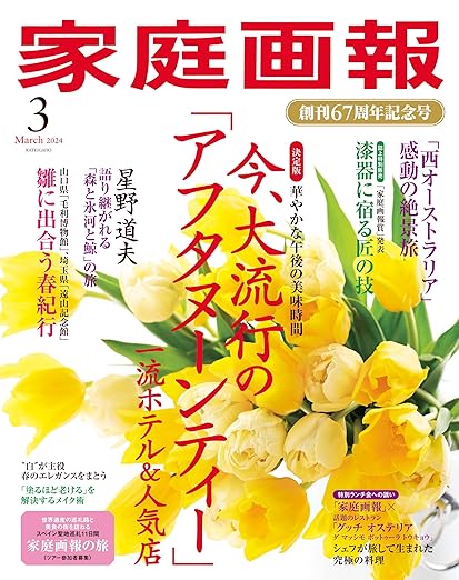 [日本版]家庭画报 2024年3月号 电子杂志PDF下载