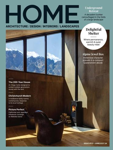 Home New Zealand – June-July 2024室内设计电子杂志PDF下载