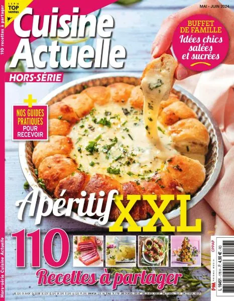 Cuisine Actuelle Hors-Série – Mai-Juin 2024美食烘焙电子杂志PDF下载