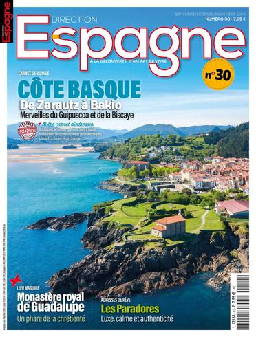 Direction Espagne N30 – Septembre-Octobre-Novembre 2024旅行地理电子杂志PDF下载