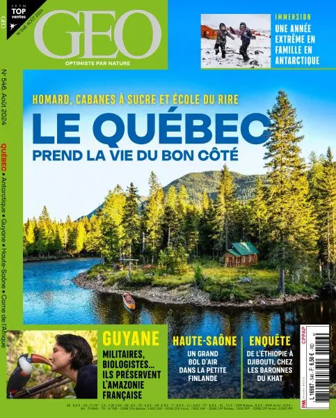 Geo France – Août 2024旅行地理电子杂志PDF下载