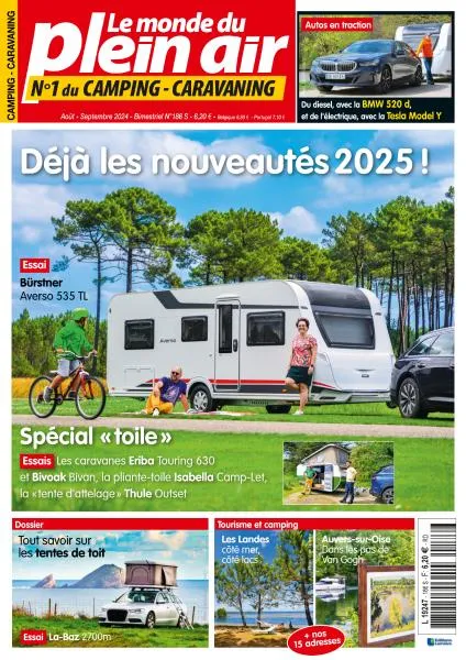 Le Monde du Plein-Air – Août-Septembre 2024旅行地理电子杂志PDF下载