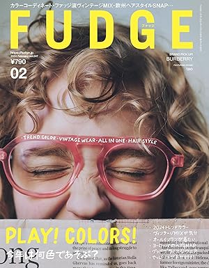 [日本版]Fudge 日法英伦风时尚女性服装穿搭 2024年 2月号电子杂志PDF下载