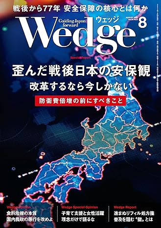 [日本版]Wedge 商业综合信息经济杂志 2022年 8月号 电子杂志PDF下载