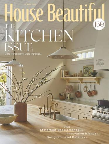 House Beautiful USA – Summer 2026室内设计电子杂志PDF下载