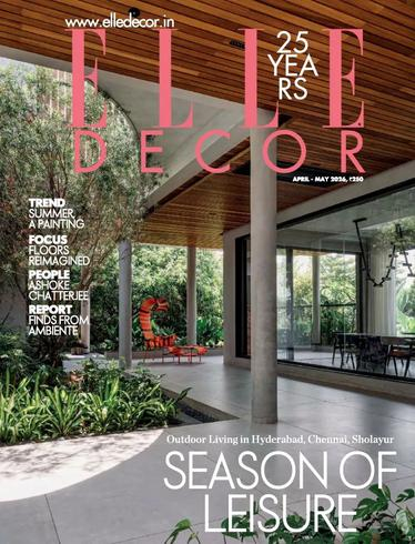 Elle Decor India – April-May 2026室内设计电子杂志PDF下载