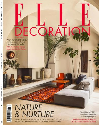 Elle Decoration UK – June 2026室内设计电子杂志PDF下载