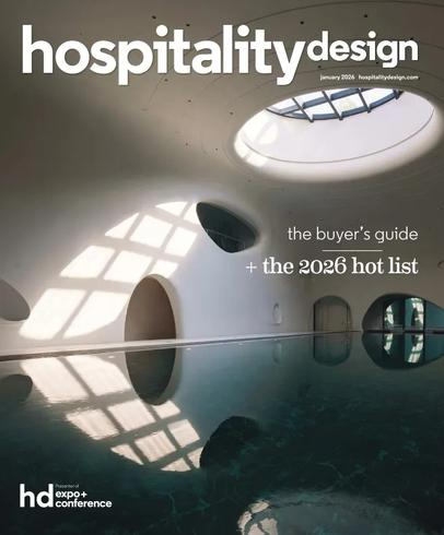 Hospitality Design – January 2026设计电子杂志PDF下载