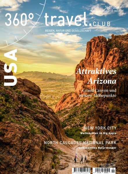 360 USA美国 – Dezember 2022旅游旅行户外电子杂志PDF下载