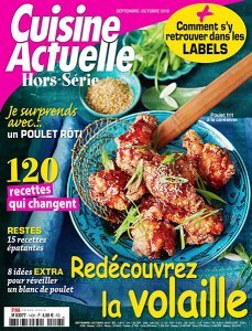 [法国版]Cuisine Actuelle Hors-Série – Septembre/Octobre 2019 (No. 143)美食烘培电子杂志PDF下载