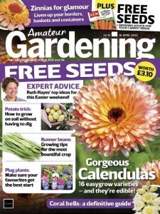 [英国版]Amateur Gardening – 16.04.2022园艺田园电子杂志PDF下载