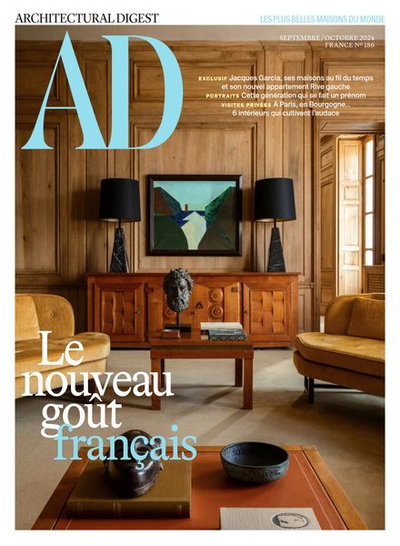 AD Architectural Digest France – Septembre-Octobre 2024建筑设计电子杂志PDF下载