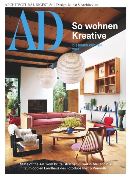 AD Architectural Digest Germany德国版 – April 2023建筑设计电子杂志PDF下载