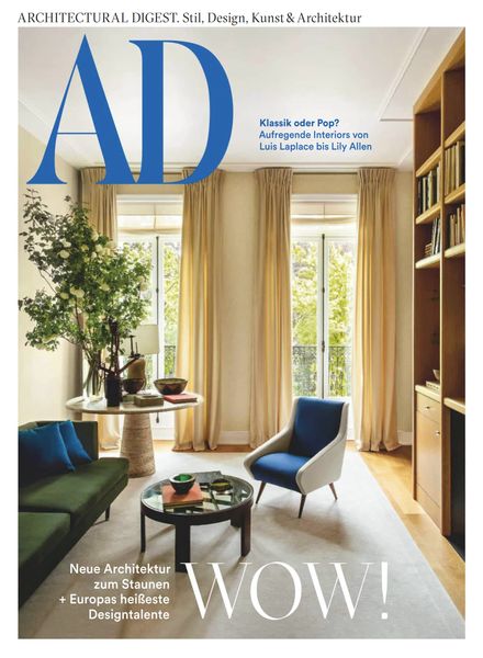 AD Architectural Digest Germany德国版 – Marz 2023建筑设计电子杂志PDF下载