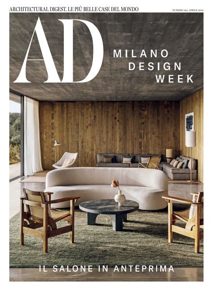 AD Architectural Digest Italia意大利版 – Aprile 2023建筑设计电子杂志PDF下载