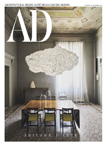 AD Architectural Digest Italia意大利版 – Dicembre 2022建筑设计电子杂志PDF下载