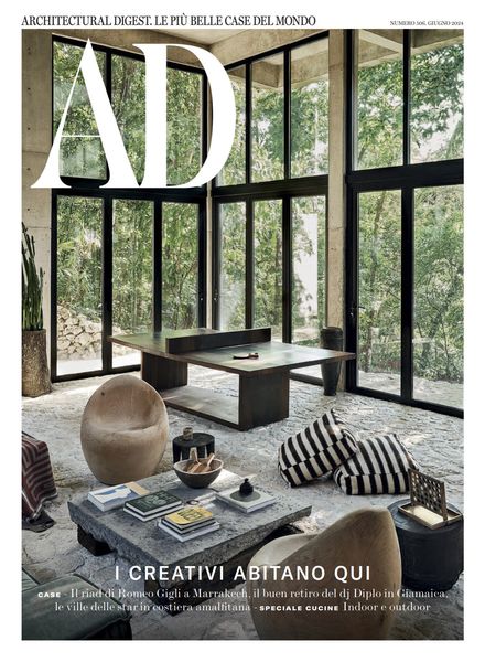 AD Architectural Digest Italia – Giugno 2024建筑设计电子杂志PDF下载