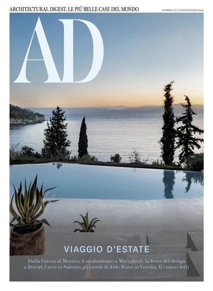 AD Architectural Digest Italia – Luglio-Agosto 2024建筑设计电子杂志PDF下载