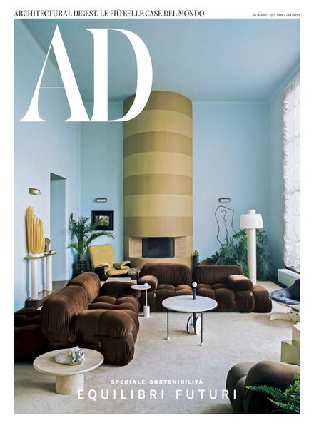 AD Architectural Digest Italia意大利版 – Maggio 2023建筑设计电子杂志PDF下载