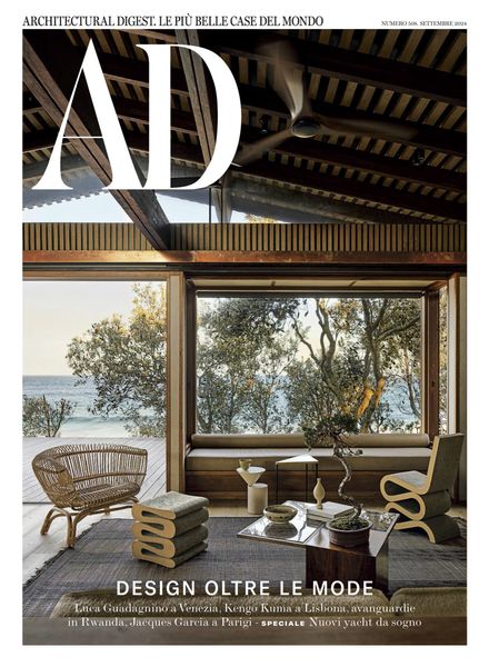 AD Architectural Digest Italia – Settembre 2024建筑设计电子杂志PDF下载