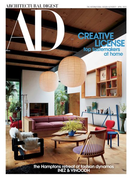 Architectural Digest USA美国 – April 2023建筑设计电子杂志PDF下载