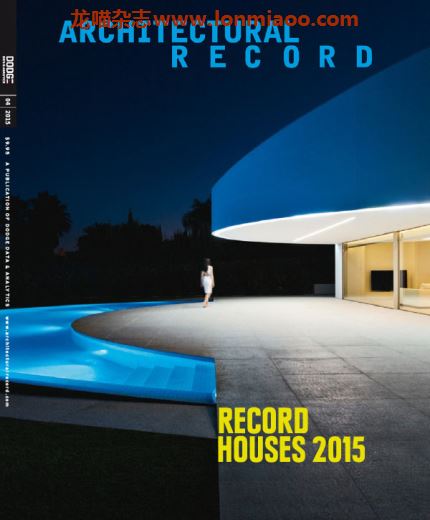 [美国版]Architectural Record 建筑实录 2015年4月刊