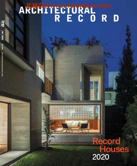 [美国版]Architectural Record 建筑实录 2020年4月刊