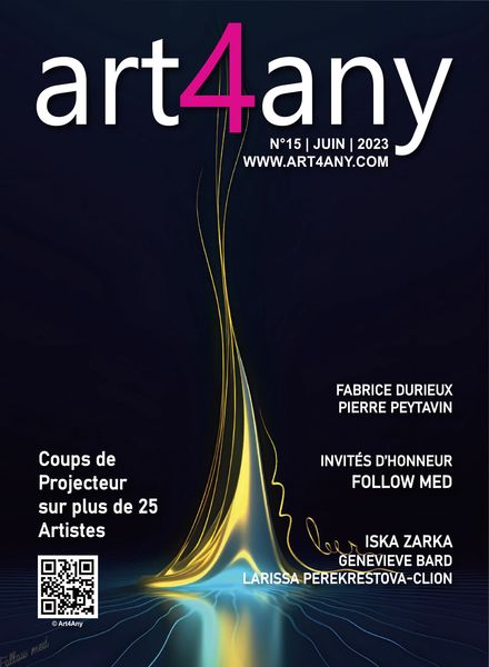 Art4Any Magazine – N 15 Juin 2023艺术设计电子杂志PDF下载