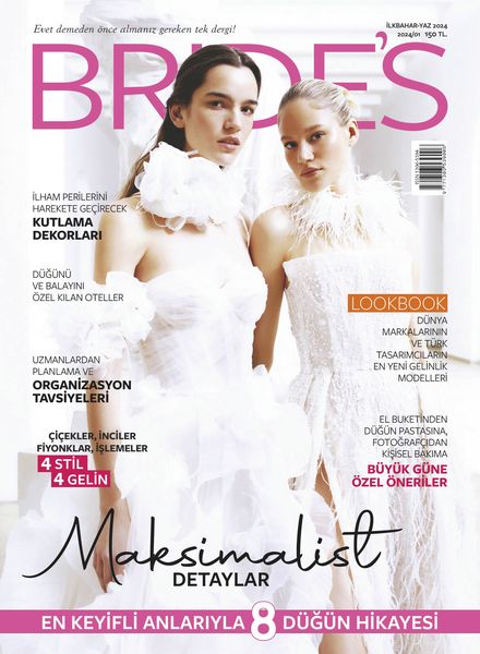 Bride’s Turkiye – Nisan 2024时尚电子杂志PDF下载