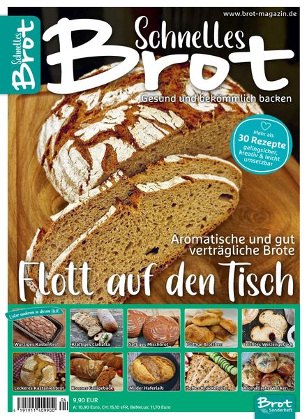 Brot – Sonderheft November 2022料理美食烘焙电子杂志PDF下载