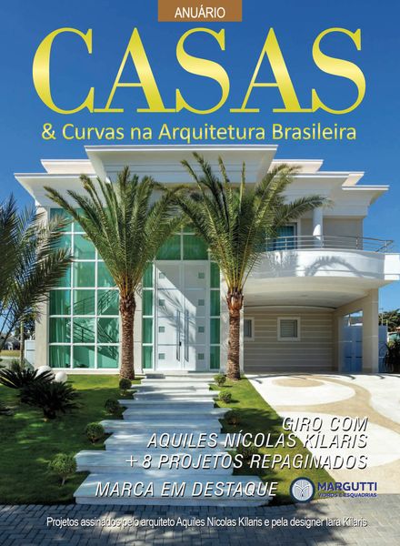 Casas e Curvas na Arquitetura Brasileira – Marco 2024室内设计电子杂志PDF下载