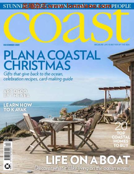 [英国版]Coast 海岸沿海旅游杂志 2020年12月刊