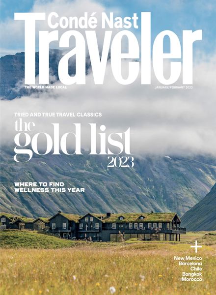Conde Nast Traveler USA美国 – January 2023旅游旅行户外电子杂志PDF下载