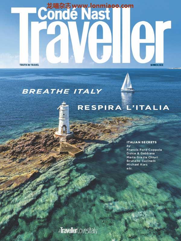 [意大利版]Conde Nast Traveller 康德纳斯特旅游者 2020年夏季刊