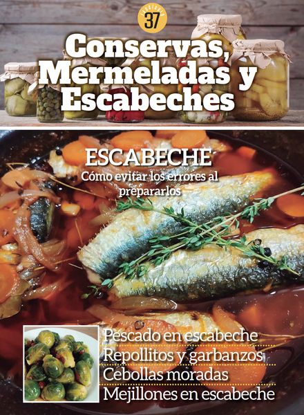 Conservas mermeladas y escabeches – Julio 2024美食烘焙料理电子杂志PDF下载