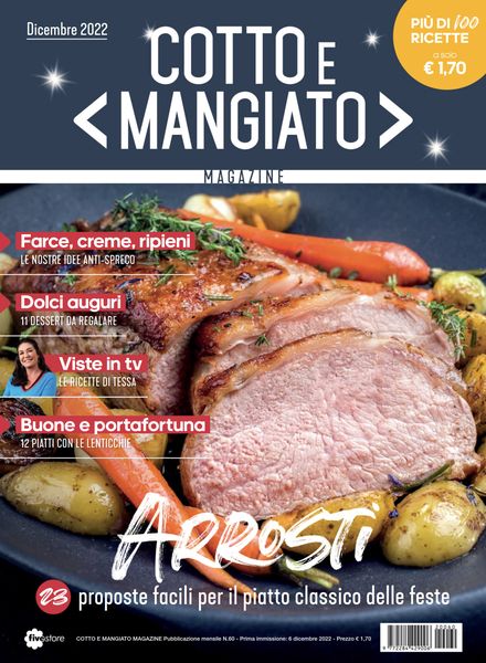 Cotto e Mangiato – dicembre 2022料理美食烘焙电子杂志PDF下载