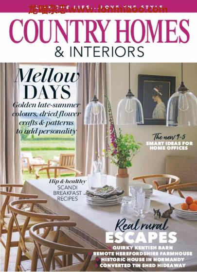 [英国版]Country Homes & Interiors 田园风格家居杂志 2020年9月刊