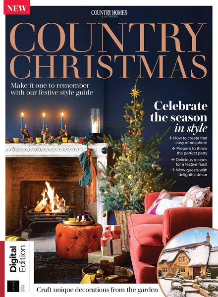 Country Homes & Interiors Country Christmas – December 2022室内设计电子杂志PDF下载