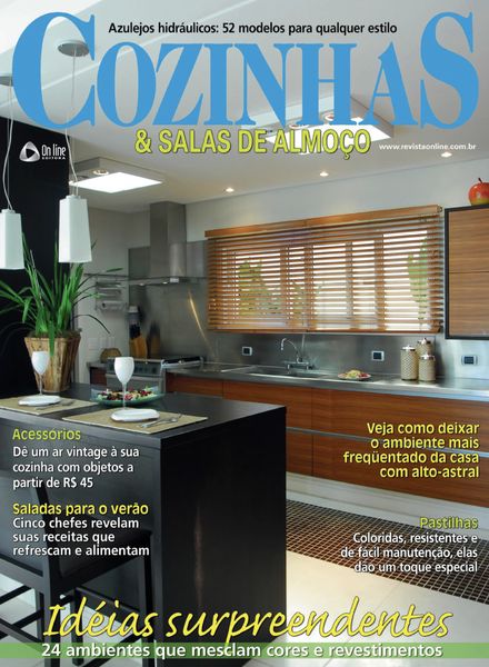 Cozinhas e Salas de Almoco – 15 Marco 2024室内设计电子杂志PDF下载
