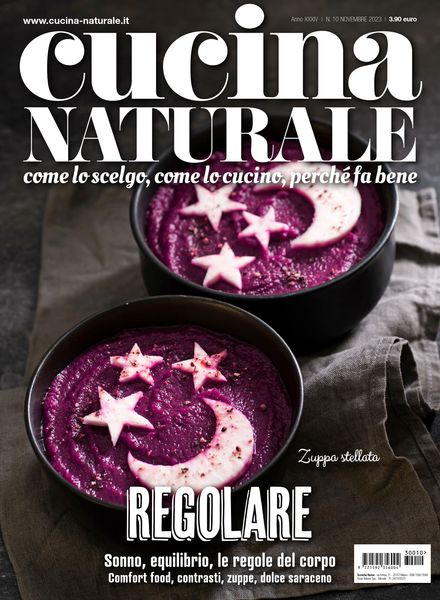 Cucina Naturale – Novembre 2023料理美食烘焙电子杂志PDF下载