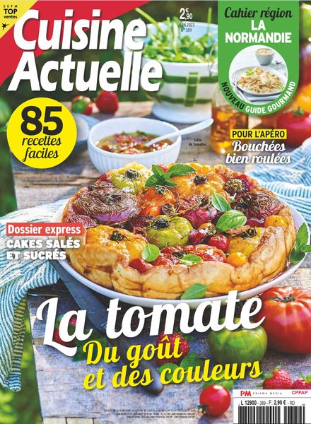 Cuisine Actuelle – Juin 2023料理美食烘焙电子杂志PDF下载