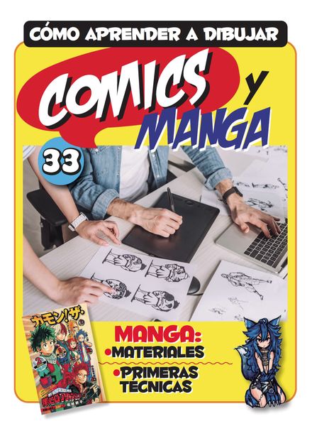 Curso como aprender a dibujar comics y manga – Fasciculo 3 2024艺术电子杂志PDF下载