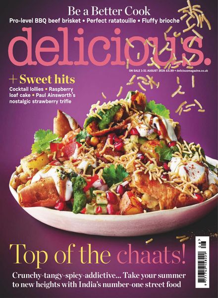 Delicious UK – August 2024美食烘焙料理电子杂志PDF下载