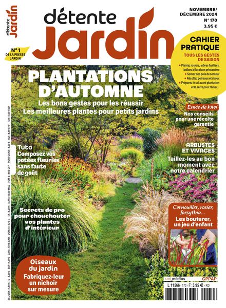 Detente Jardin – Novembre-Decembre 2024室内设计电子杂志PDF下载