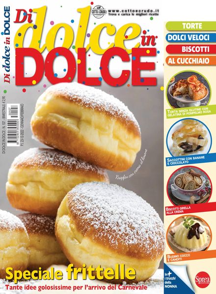 Di Dolce In Dolce – gennaio 2023料理美食烘焙电子杂志PDF下载