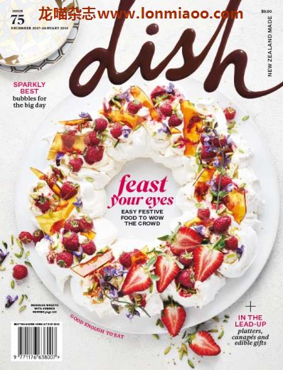 [新西兰版]Dish 经典美食杂志PDF电子版 2017年 N75